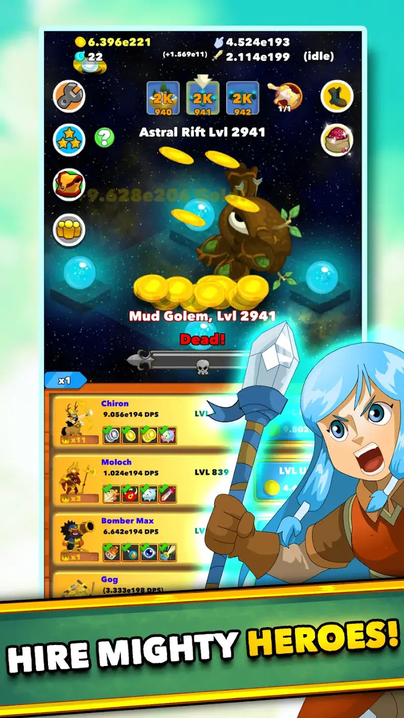 Clicker Heroes скриншот 4