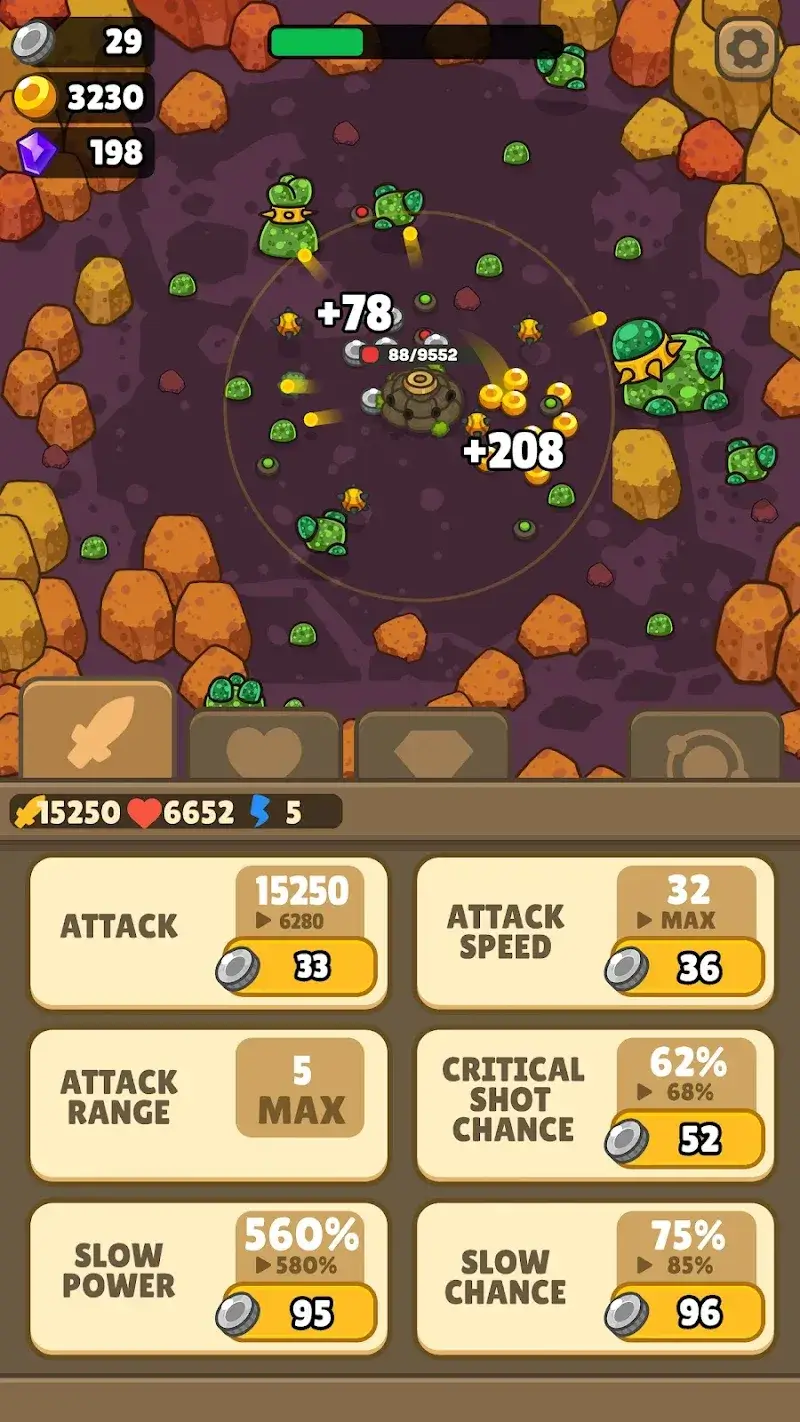Idle Fortress Tower - Capture d'écran 2