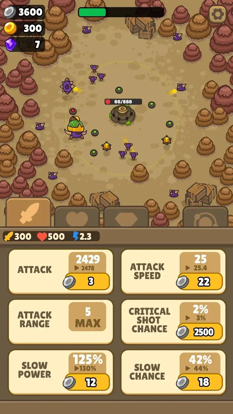 Idle Fortress Tower - Capture d'écran 4