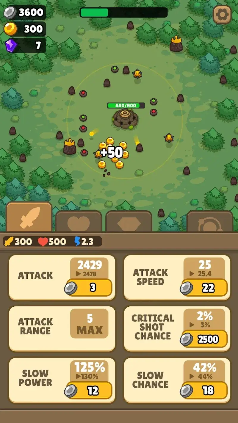 Idle Fortress Tower - Capture d'écran 1