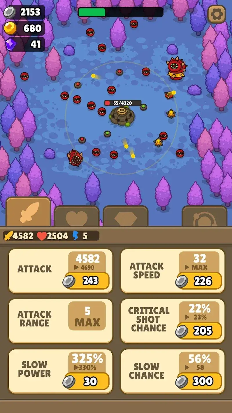Idle Fortress Tower - Capture d'écran 3