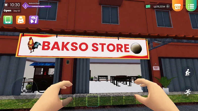 Captura de pantalla 3 de Bakso Simulator 2