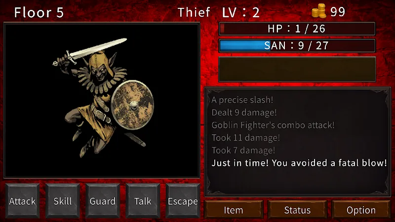 Captura de tela 1 do jogo Tower of GandD