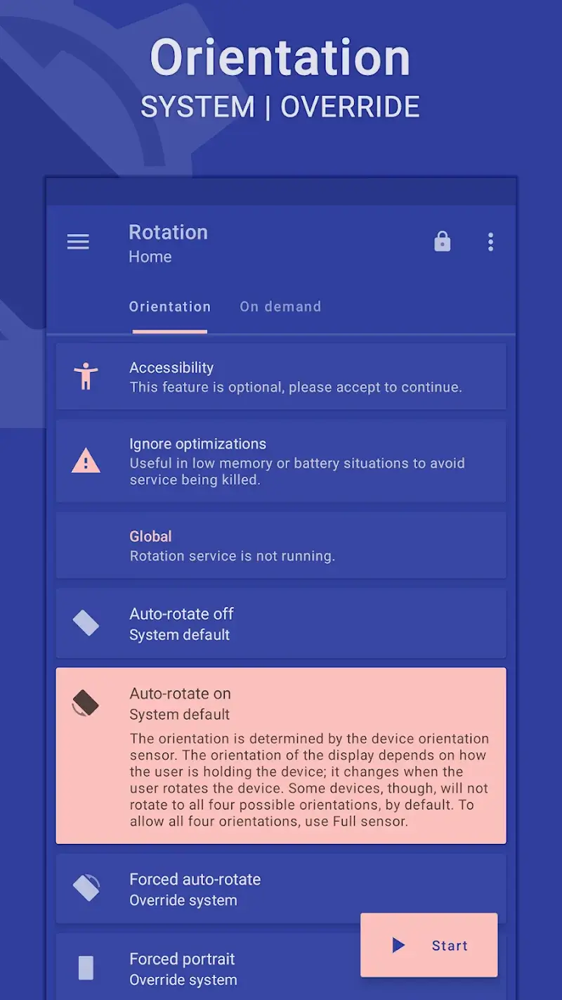 Tangkapan layar Rotation 1