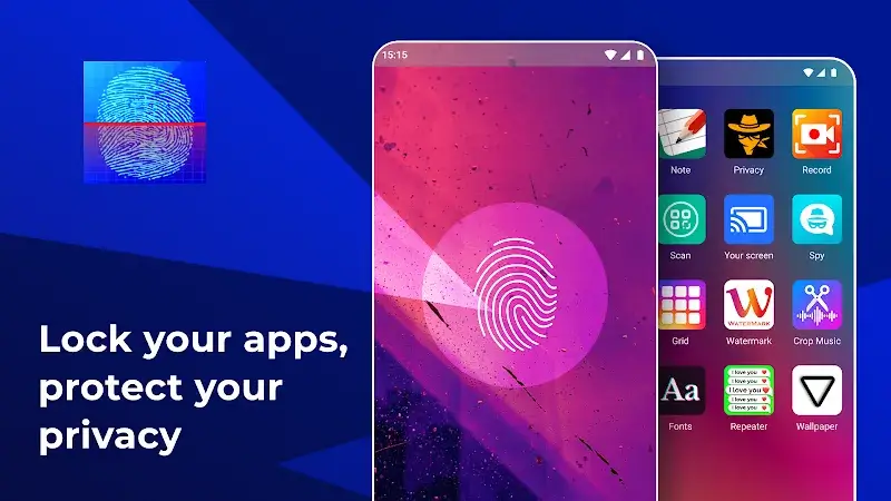 Fingerprint AppLock screenshot 1