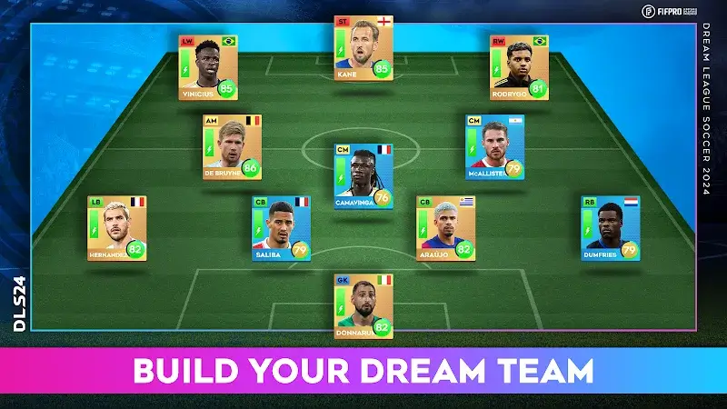 Captura de tela 4 do Dream League Soccer 2024 MOD APK