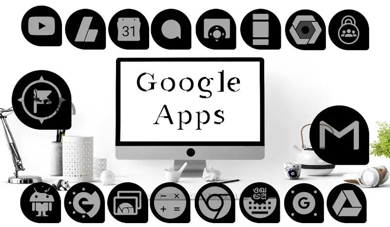 Paquete de Iconos Oscuros - Tercera Imagen Visual
