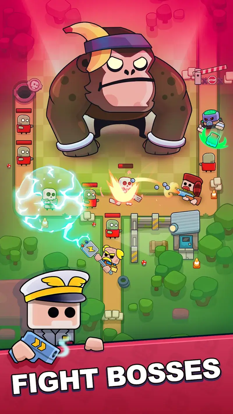 Third Frame of Survival Arena