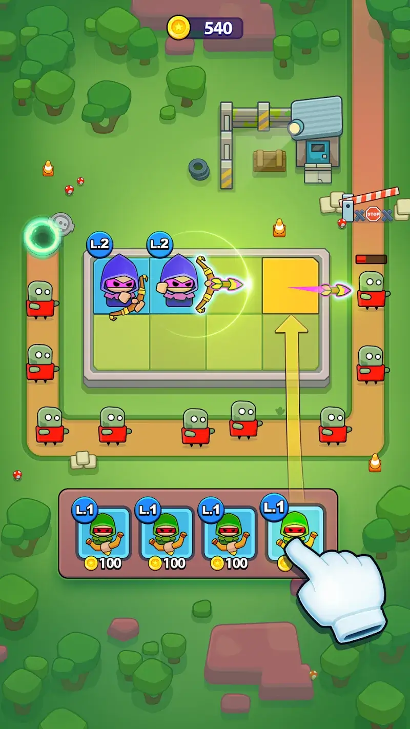 First Frame of Survival Arena