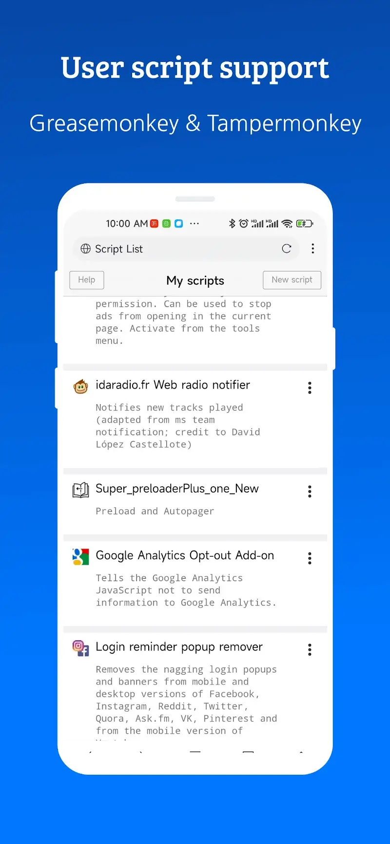 XBrowser ekran görüntüsü 5