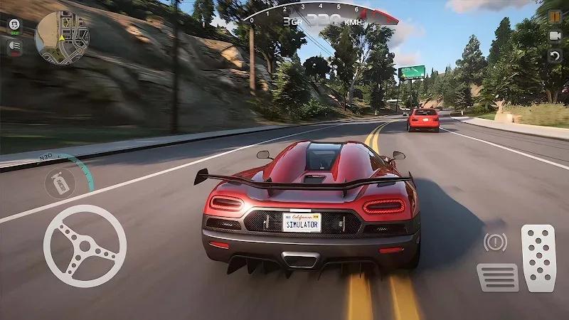 Screenshot gameplay Car Simulator: Driving & Drift 3