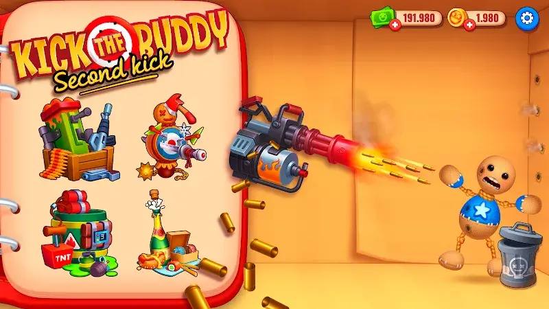 Kick The Buddy: Second Kick MOD APK 스크린샷 2