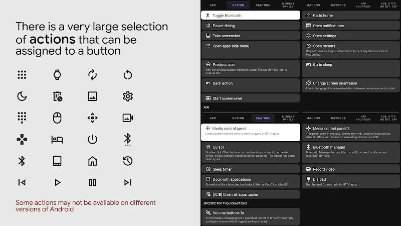 tvQuickActions Pro screenshot 2