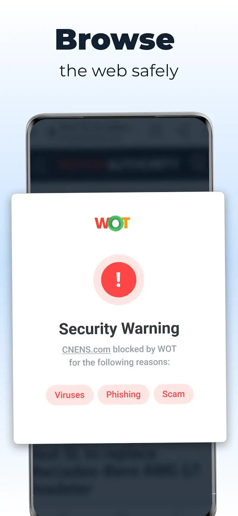 WOT Mobile Security Protection v2.36.31 APK + ภาพหน้าจอ 3