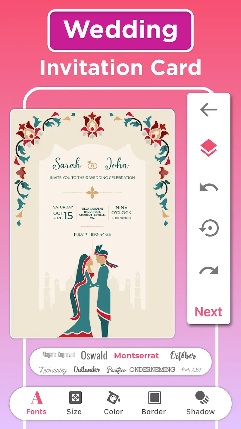Invitation Maker capture d'écran 4