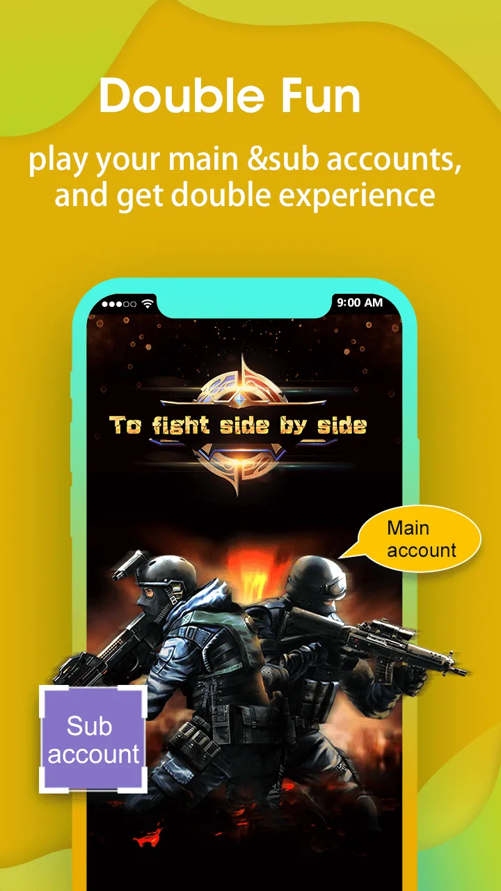 Captura de pantalla de la app Super Clone 3