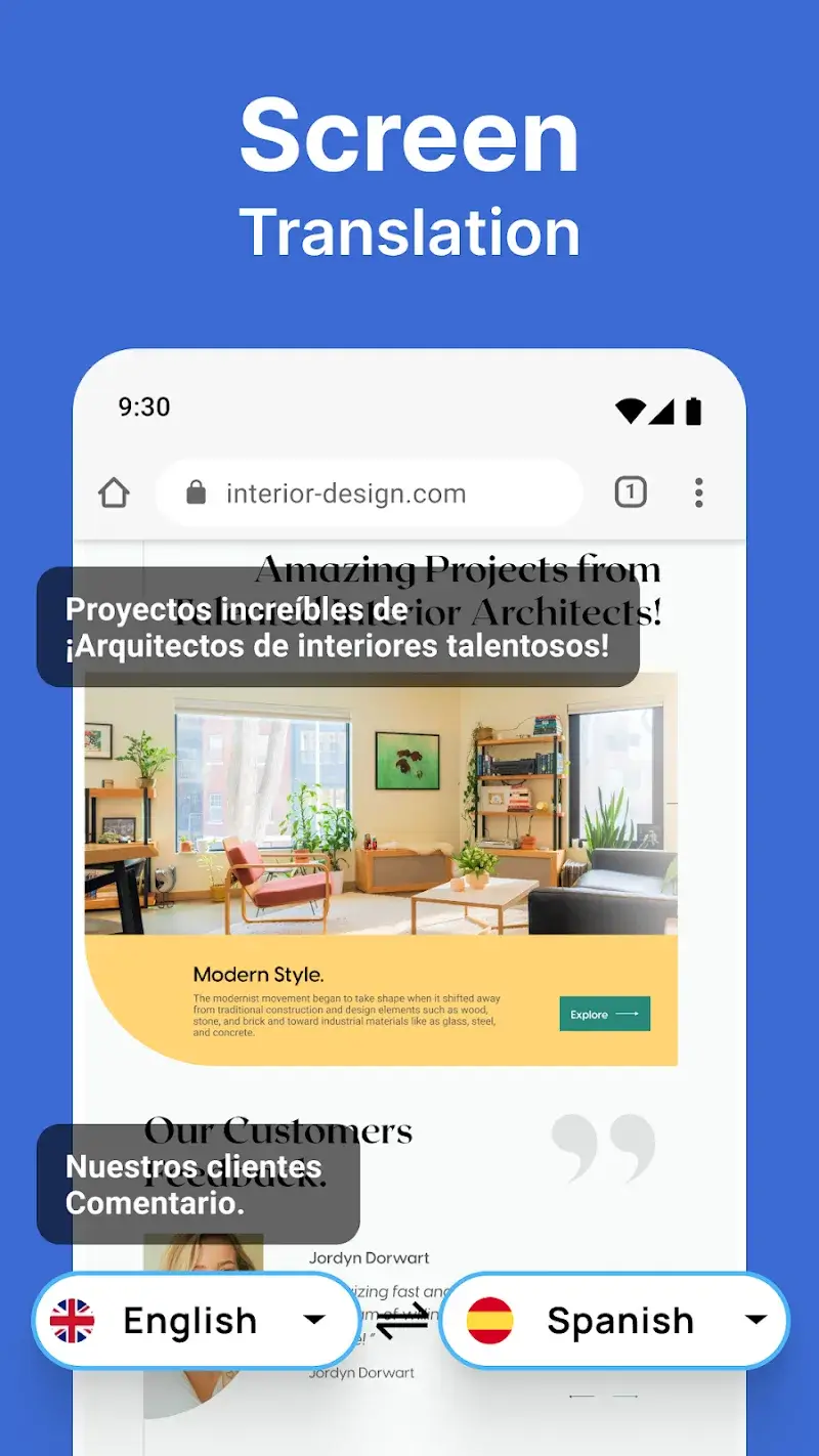 Screen and Photo Translator capture d'écran 1