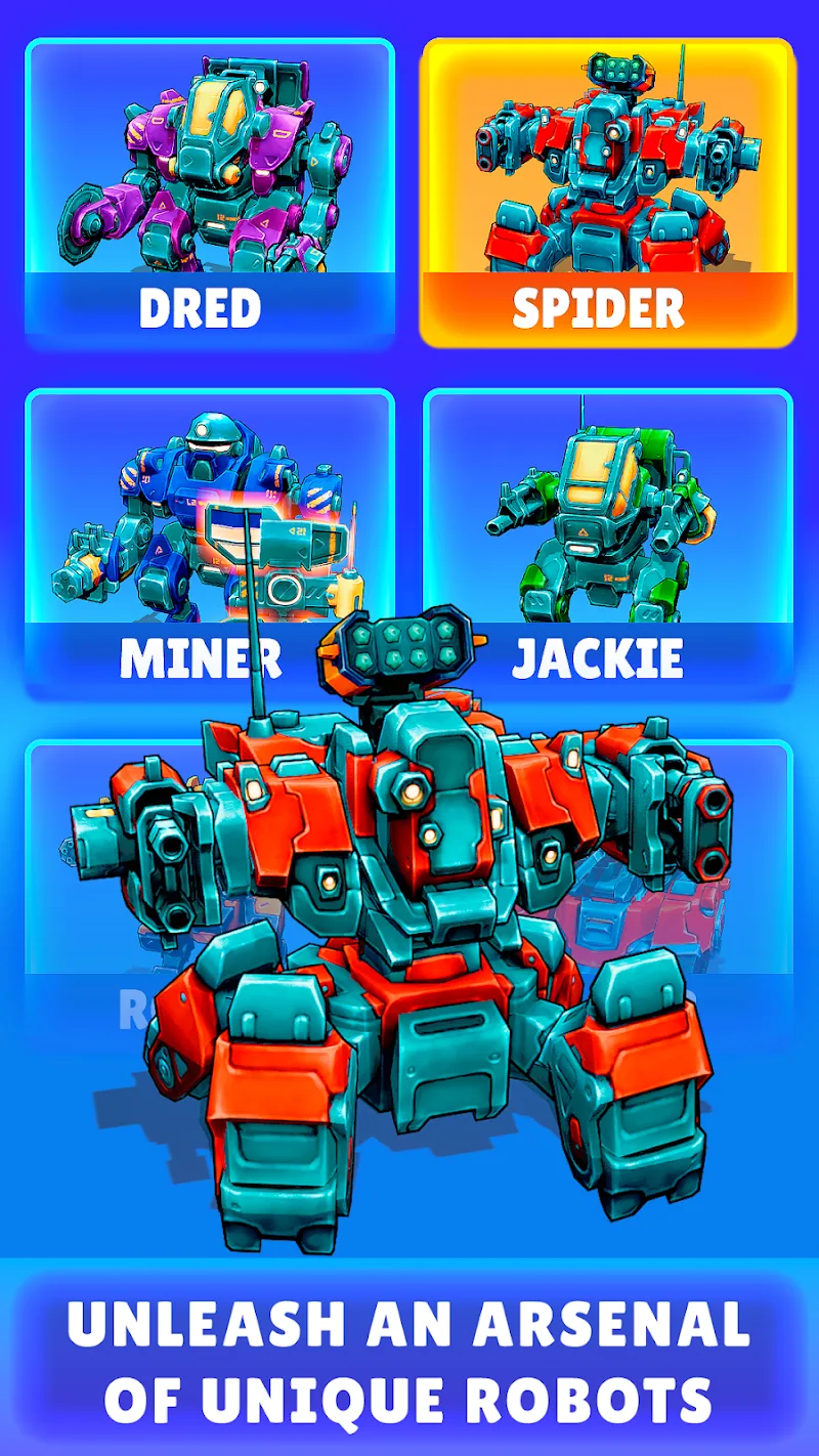 Robot Survivor 3D ภาพหน้าจอ 1
