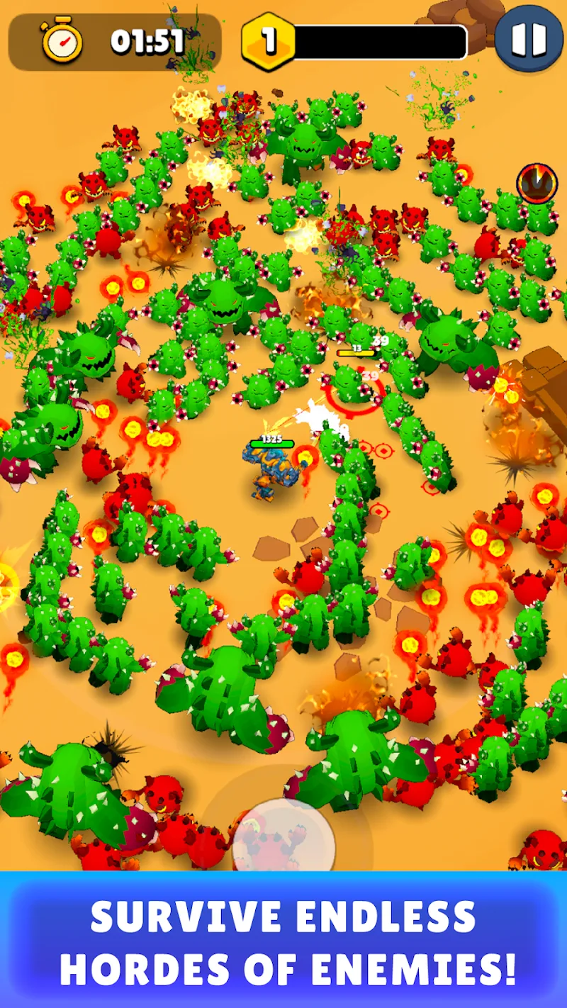 Robot Survivor 3D ภาพหน้าจอ 2
