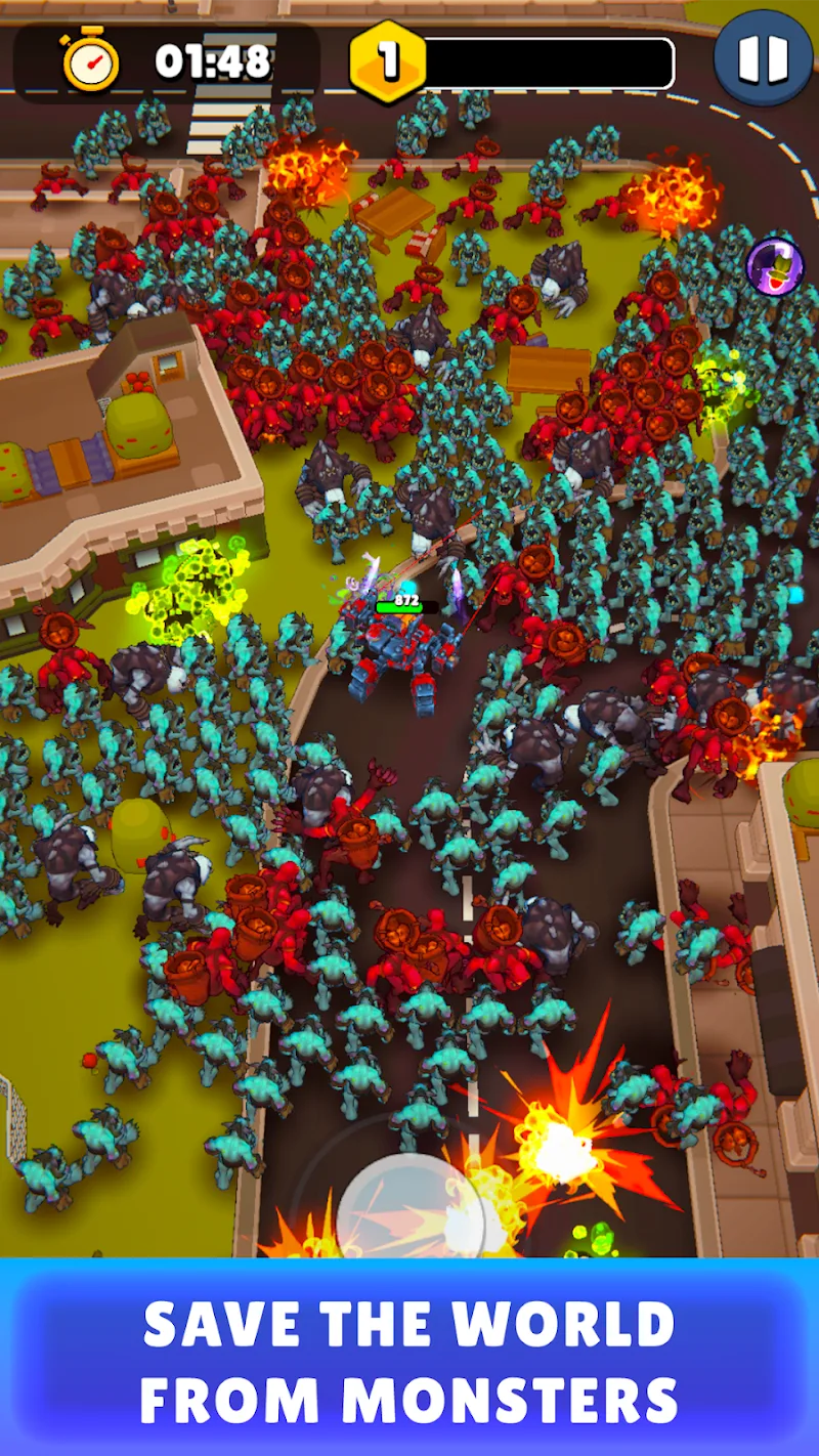 Robot Survivor 3D ภาพหน้าจอ 4
