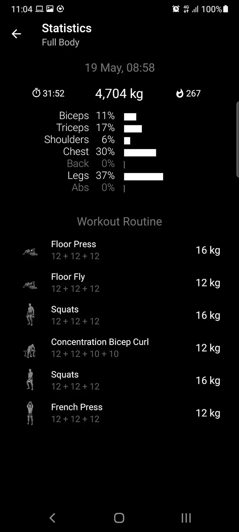 Kettlebell Home Workout screenshot 4