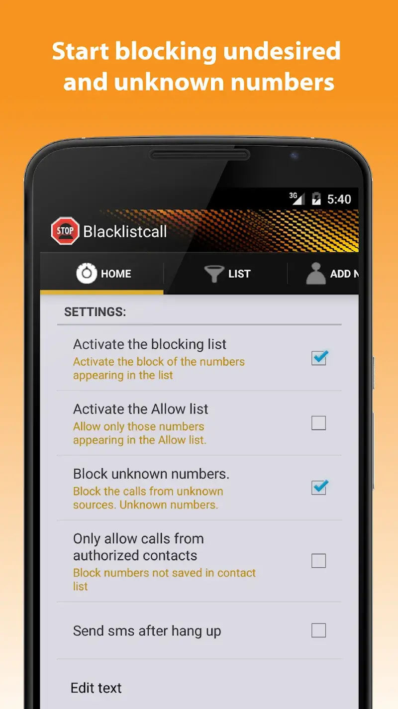 Block-Spam Captura de pantalla 2