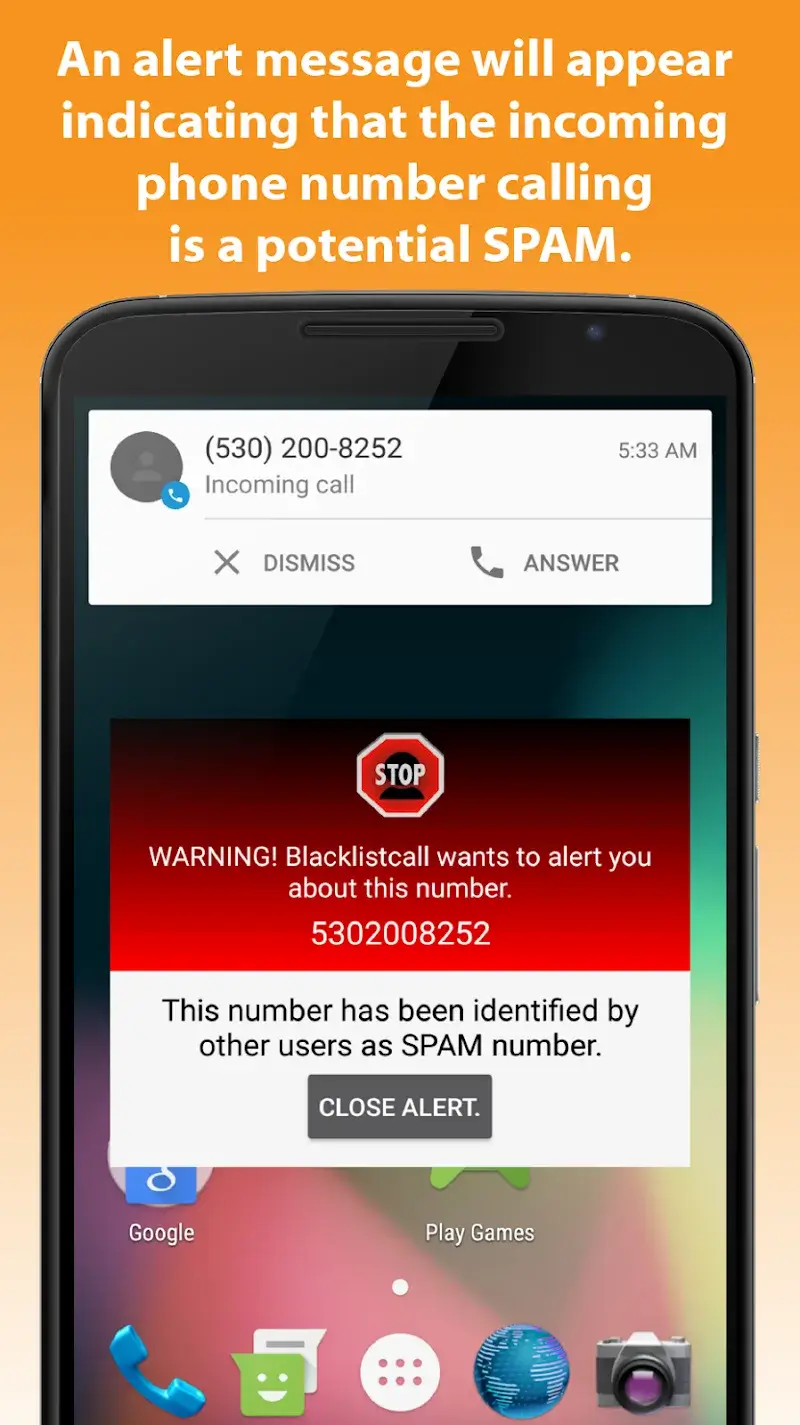 Block-Spam Captura de pantalla 1