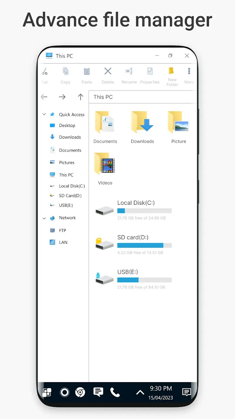 Win 11 Launcher Screenshot 5