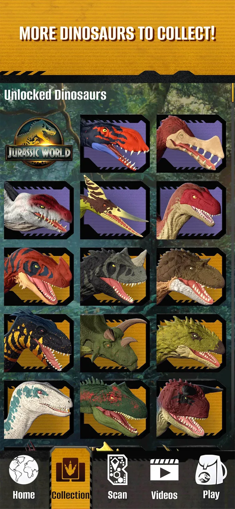ภาพหน้าจอ Jurassic  World Play 2