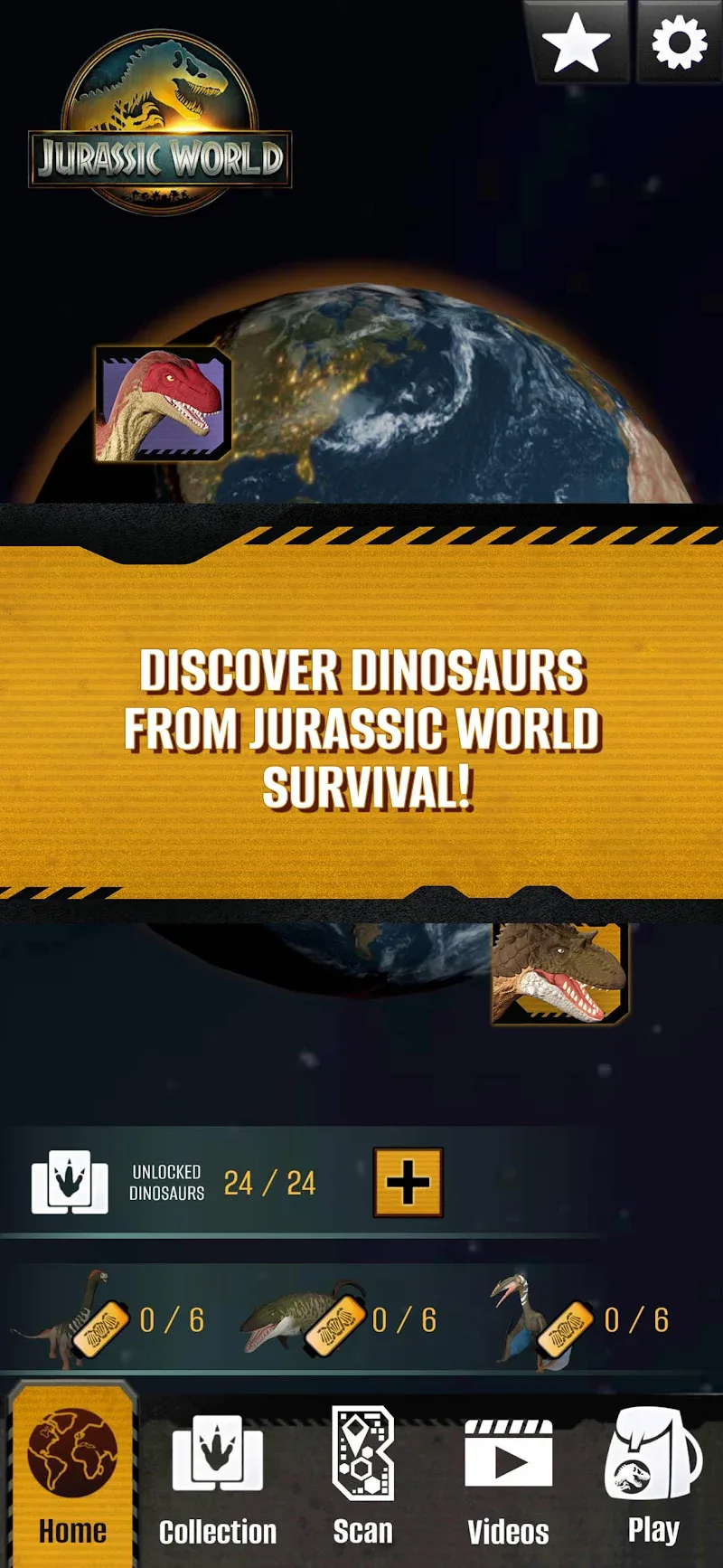 ภาพหน้าจอ Jurassic World Play 1