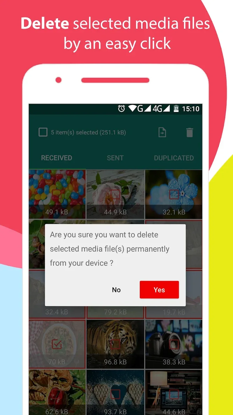 Screenshot 4 di Cleaner for WhatsApp