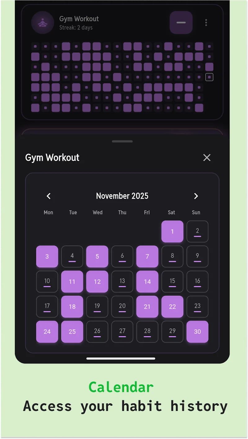 Habit Tracker - Habit Tick 스크린샷 6