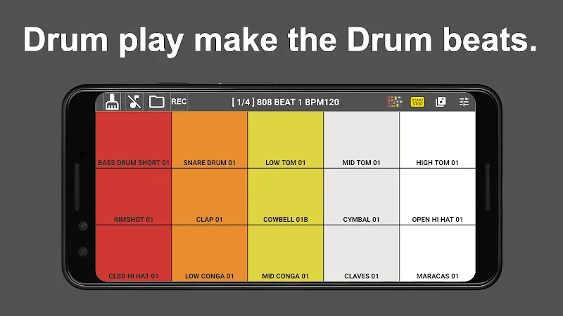 Screenshot 3 808 Drum Pad & Sequencer