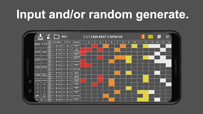 Screenshot 2 808 Drum Pad & Sequencer