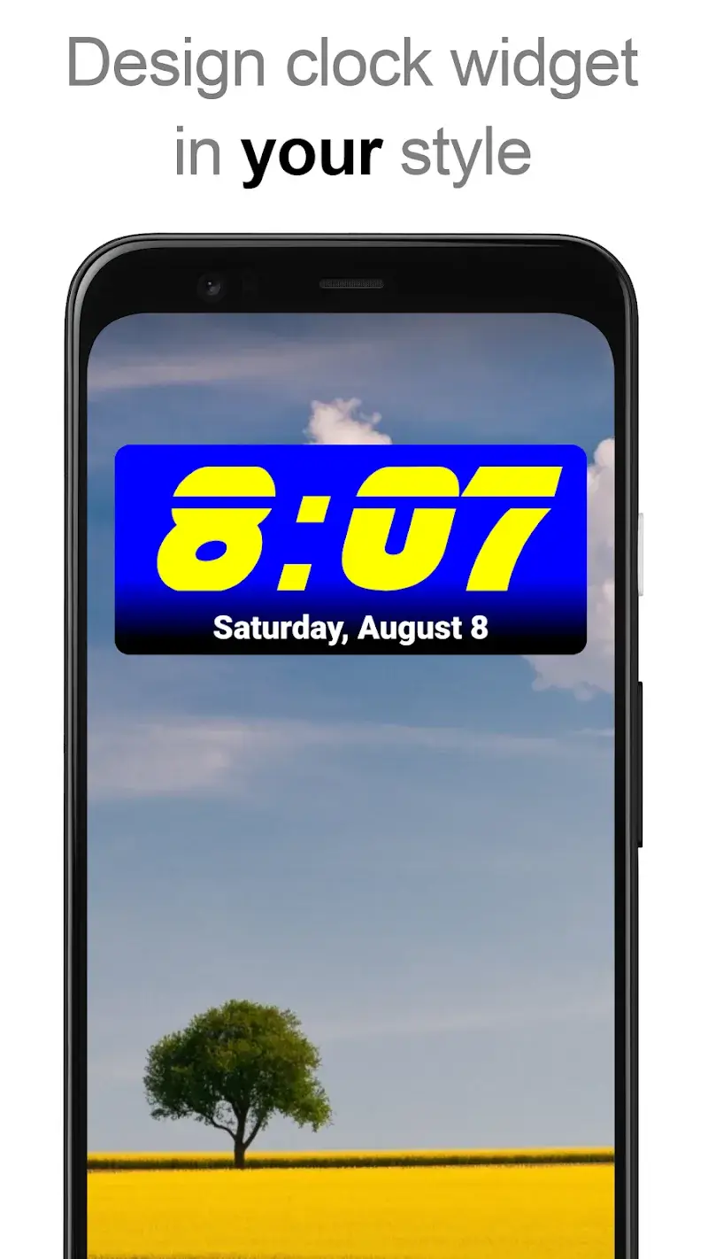 DIGI Clock Widget Plus スクリーンショット 2