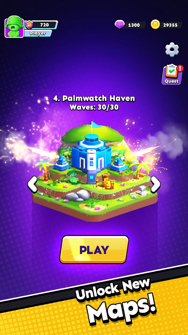 Pocket Forts Defense TD ảnh chụp màn hình 2