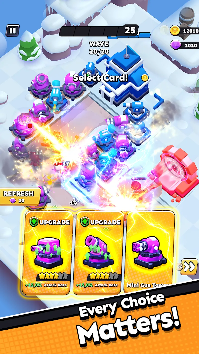 Pocket Forts Defense TD ảnh chụp màn hình 4
