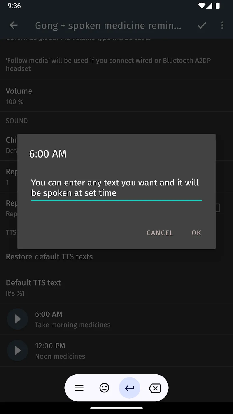 Tampilan Keempat Caynax Hourly Chime