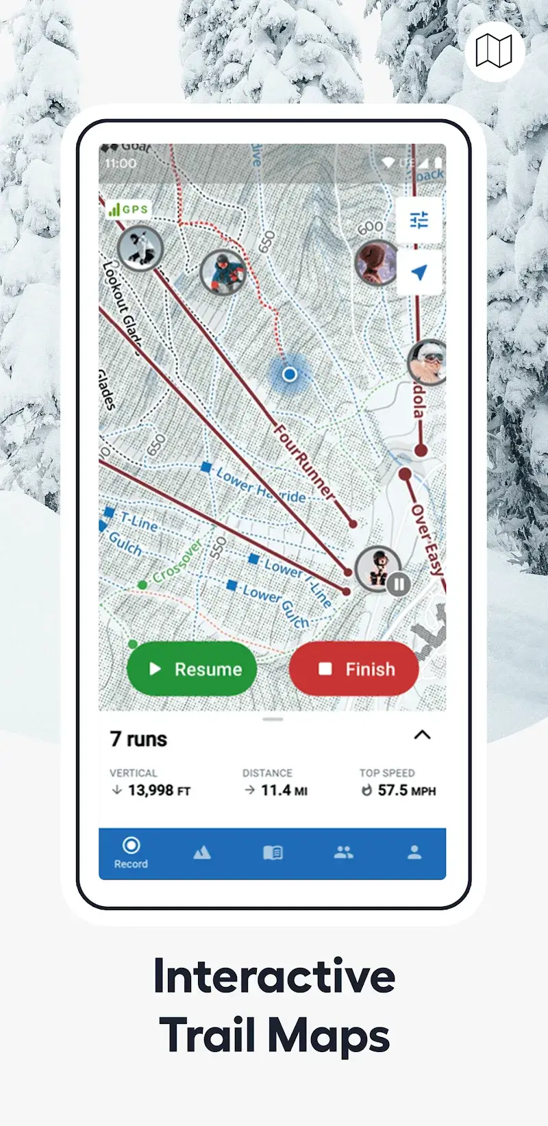 Slopes: Ski & Snowboard screenshot 2