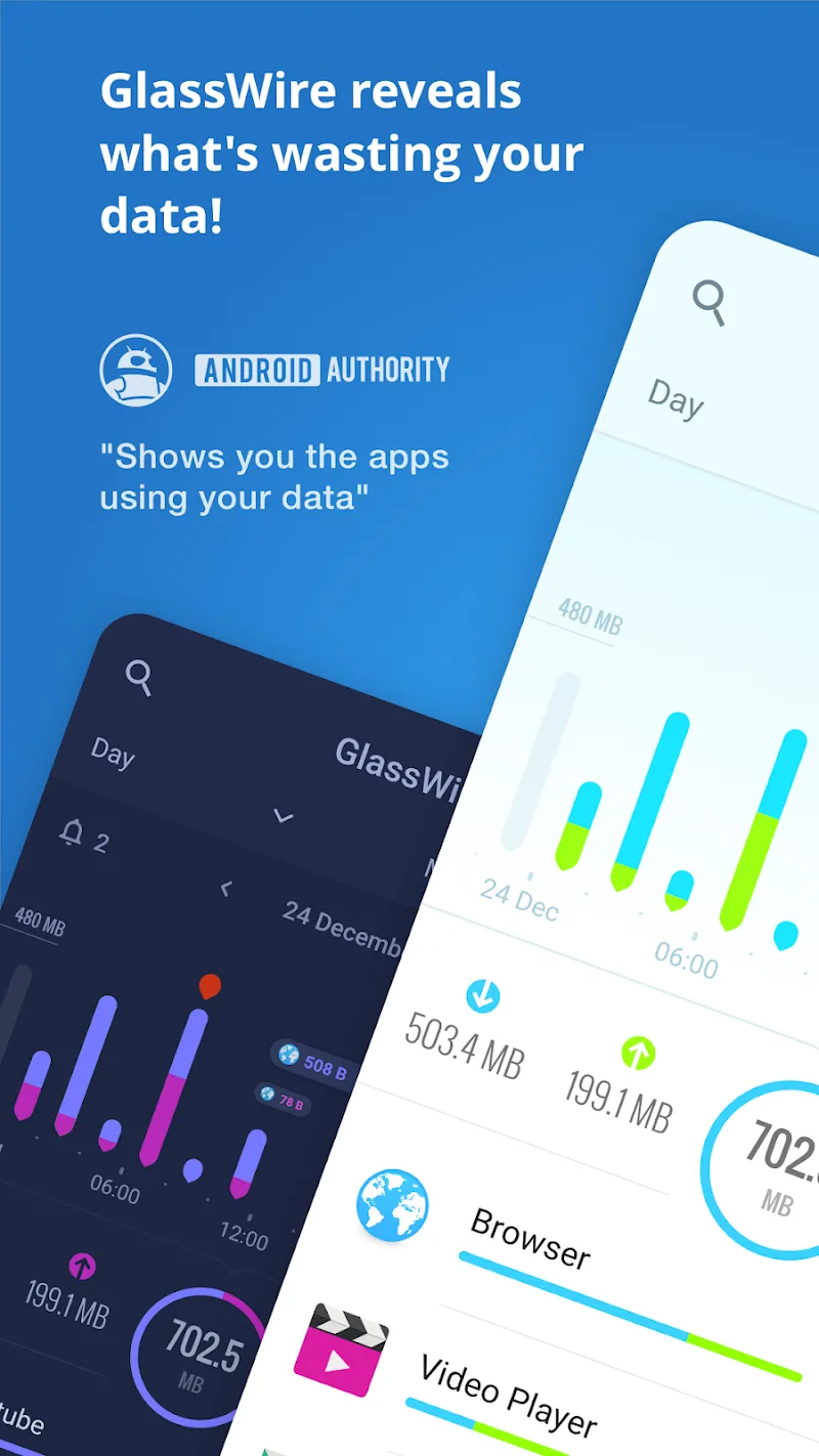 GlassWire screenshot 1