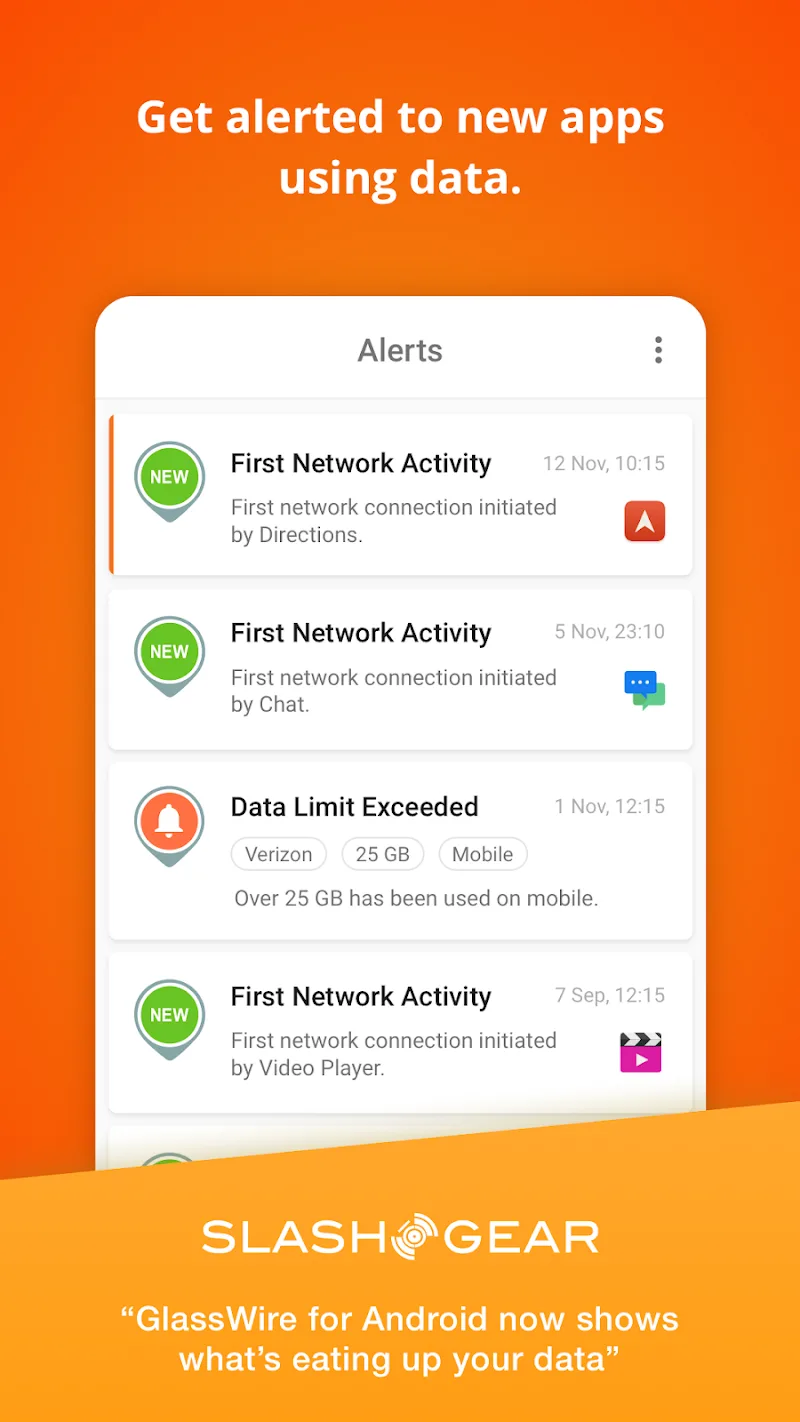 GlassWire screenshot 5