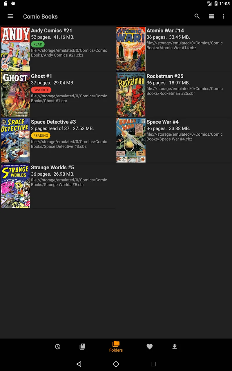 Gambar 6 CDisplayEx Comic Reader