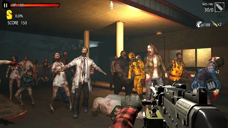 Zombie Hunter D-Day Capture d'écran 6