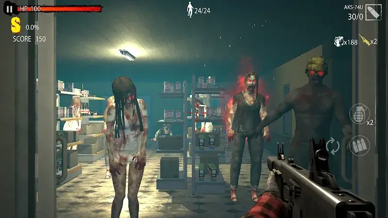 Zombie Hunter D-Day Capture d'écran 3