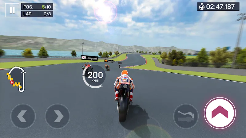 Capture d'écran 6 de Moto Rider, Bike Racing Game