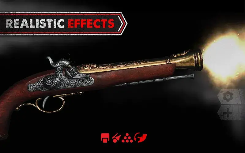 Weaphones™ Antiques Gun Sim capture d'écran 2