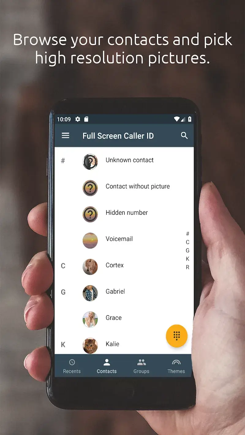 Full Screen Caller ID 스크린샷 2