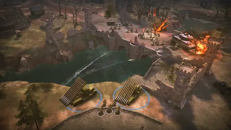 ภาพหน้าจอ World War Armies: WW2 PvP RTS 6