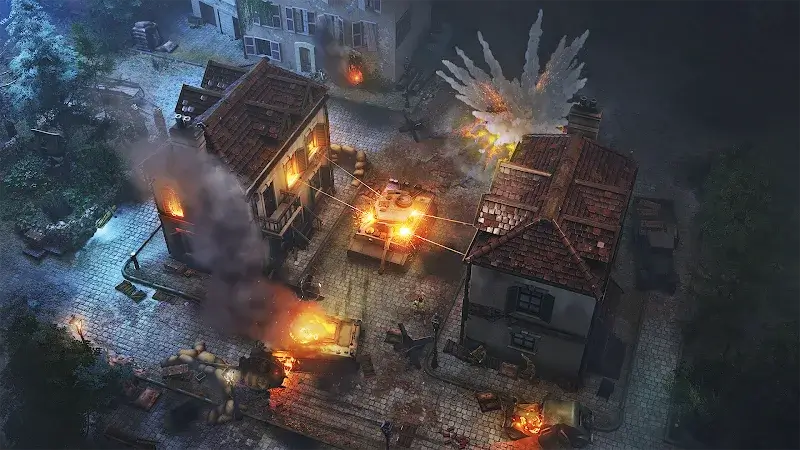 ภาพหน้าจอ World War Armies: WW2 PvP RTS 3