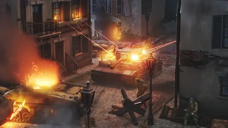 ภาพหน้าจอ World War Armies: WW2 PvP RTS 5